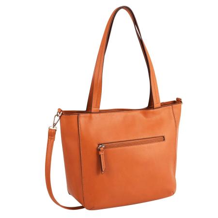 Женская сумка шоппер Tom Tailor Bags MIRANDA 29252, коньячная