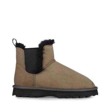 Женские полусапоги из овчины (угги) EMU Australia Thresher W12384, коричневые