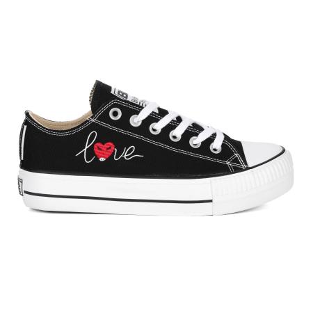 Женские кеды British Knights KAYA LOW B49-3706-02, черные