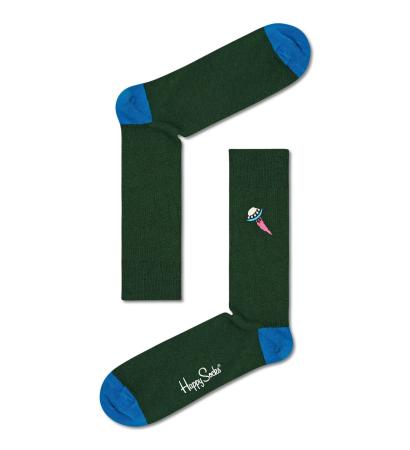 Ribbed Embroidery Ufo Sock REUFO01