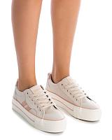 PU LADIES SHOES 79259 - Женские кеды REFRESH, бежевые PU LADIES SHOES 79259 - Женские кеды REFRESH, бежевые