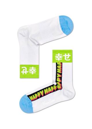 Athletic Happy 3/4 Crew Sock ATHAP14 Athletic Happy 3/4 Crew Sock ATHAP14