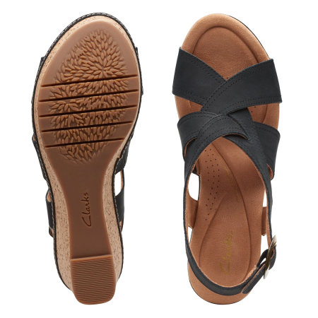 Женские босоножки Clarks Clarks Elleri Rae 26171444, черные