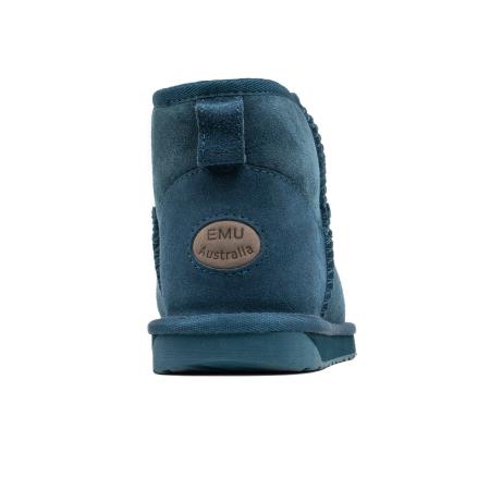 Женские ботинки из овчины (угги) EMU Australia Stinger Micro W10937 (жен. полусапоги из овчины (у W10937, синие