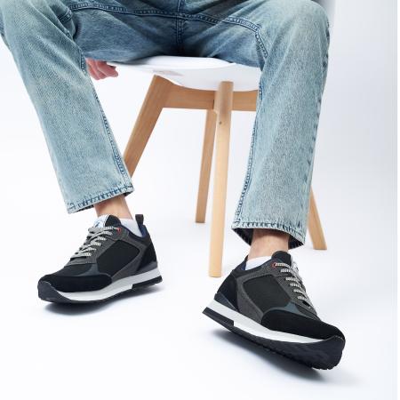 Мужские кроссовки Beverly Hills Polo Club BEVERLY MIX BHM513100, черные