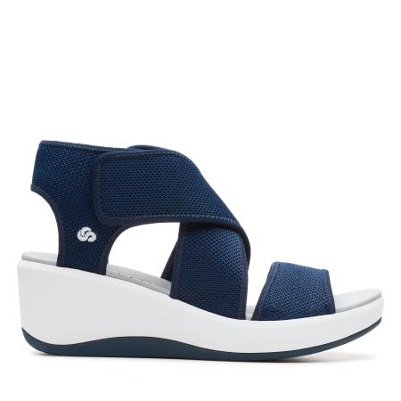 Женские босоножки Clarks Step Cali Palm 26140316, синие