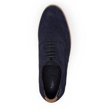 Мужские дерби брогированные Pepe Jeans London DAVE PMS10275, синие