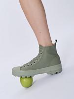 KAYA DSRT B51-3737-04 - Женские высокие кеды British Knights, хаки