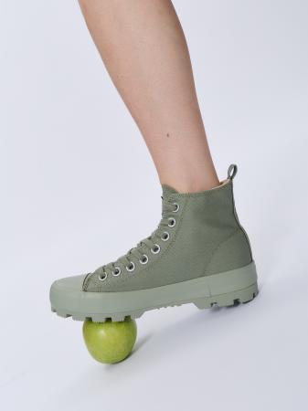 Женские высокие кеды British Knights KAYA DSRT B51-3737-04, хаки