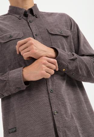 Мужская рубашка Camel Active Longsleeve Shirt 409111-8S41, бордовая