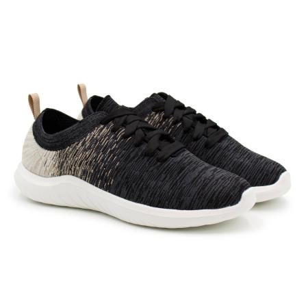 Женские кроссовки Clarks Nova Glint 26165317, черные