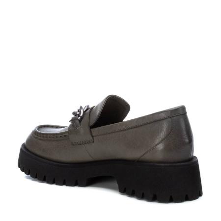 Женские лоферы CARMELA LEATHER LADIES SHOES 160358, серые