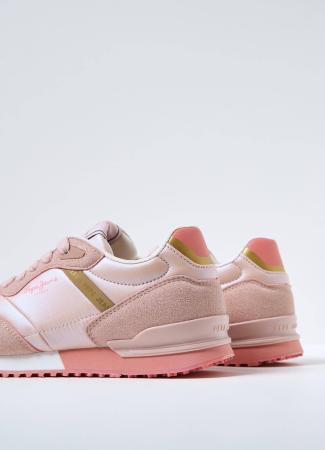 Женские кроссовки Pepe Jeans London LONDON W SOFT PLS31315, розовые