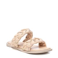 LEATHER LADIES SANDALS 68546 - Женские сланцы CARMELA, бежевые LEATHER LADIES SANDALS 68546 - Женские сланцы CARMELA, бежевые