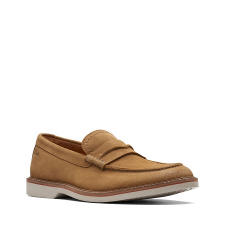 Мужские лоферы Clarks 26172440, бежевые