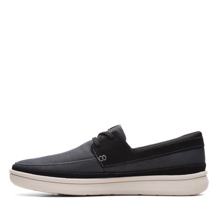 Мужские топсайдеры Clarks Cantal Lace 26159813, черные Мужские топсайдеры Clarks Cantal Lace 26159813, черные