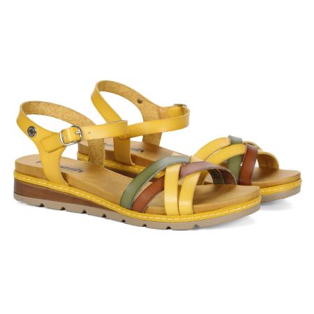 Женские сандалии REFRESH PU LADIES SANDALS 170625, желтые