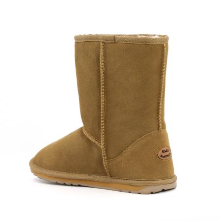 Детские сапоги из овчины (угги) EMU Australia Wallaby Lo Teens T10102, коричневые