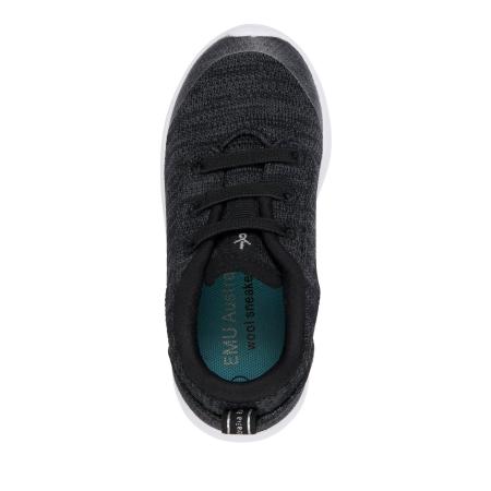 Детские кроссовки EMU Australia Mills Mesh Multi K12394, черные