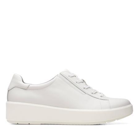Женские кеды Clarks Layton Lace 26162085, белые