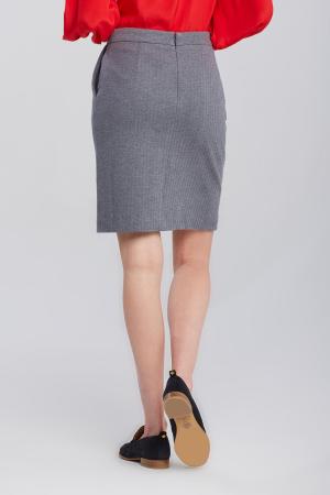 HERRINGBONE JERSEY SKIRT 4400042