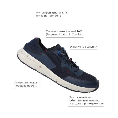 Мужские кроссовки Clarks Davis Low 26164784, синие