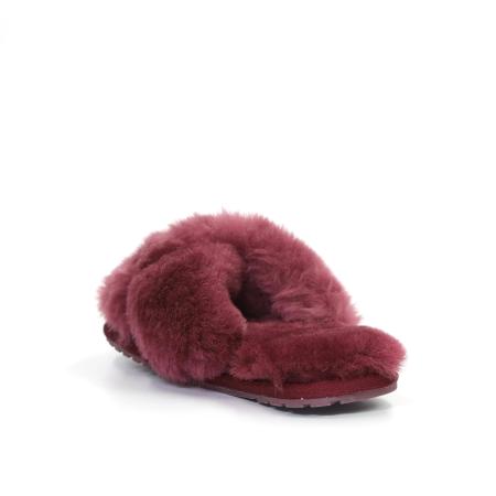 Женские тапочки EMU Australia Mayberry W11573, бордовые