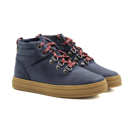 Детские высокие кеды Clarks Nova Hike K 26161958, синие