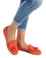 NOBUCK LADIES SHOES 68624 - Женские лоферы CARMELA, коралловые