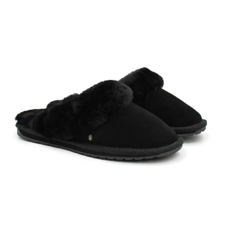 Женские тапочки EMU Australia Jolie W10015, черные