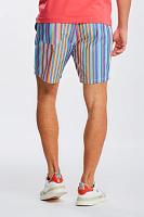 DRAWSTRING STRIPE LOGO SHORTS 20077 - DRAWSTRING STRIPE LOGO SHORTS 20077