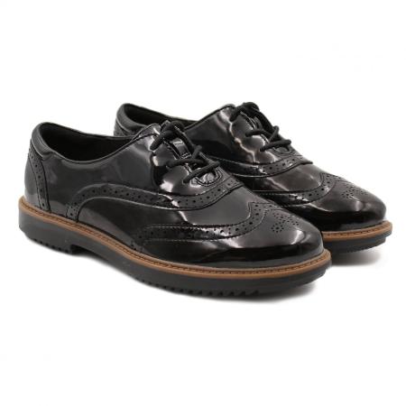 Женские оксфорды брогированные Clarks Raisie Hilde 26136343, черные Женские оксфорды брогированные Clarks Raisie Hilde 26136343, черные