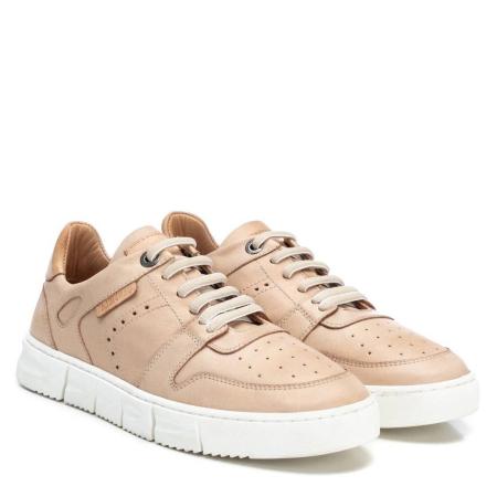 Женские кеды CARMELA LEATHER LADIES SHOES 68245, бежевые