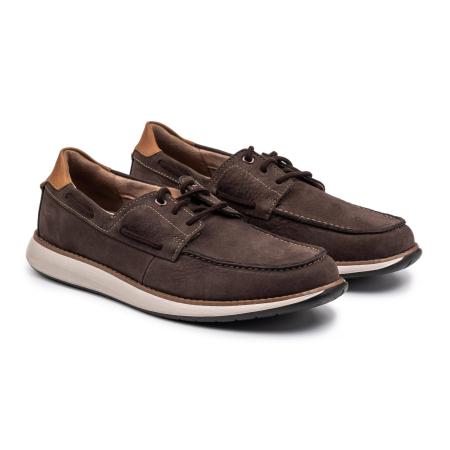 Мужские топсайдеры Clarks Un Pilot Lace 26142938, коричневые