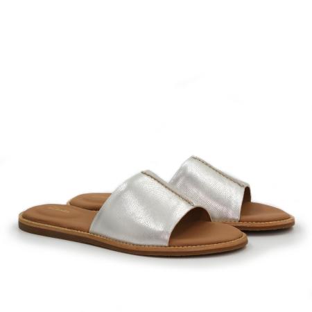 Женские мюли Clarks Clarks Karsea Mule 26170054, серебряные