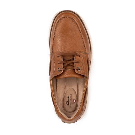 Мужские топсайдеры Clarks Un Pilot Lace 26149716, коричневые