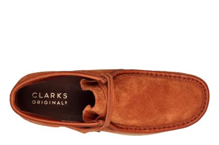 Мужские ботинки Clarks Wallabee Boot 26154818, коричневые