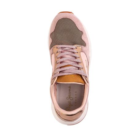 Женские кроссовки Pepe Jeans London FOSTER PLS30857, розовые