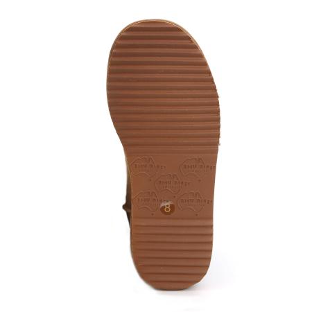 Женские полусапоги из овчины (угги) EMU Ridge SMU Sophie Mini RW10003, коричневые