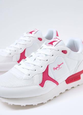 Женские кроссовки Pepe Jeans London BRITT W FRESH PLS31324, белые