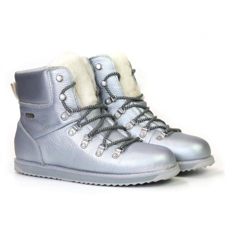 Женские высокие ботинки EMU Australia Larawag W12648, серебряные