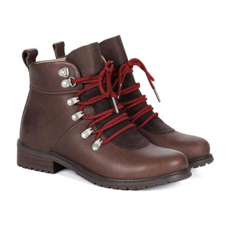 Женские высокие ботинки EMU Australia Dongara W11811, бордовые