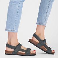 44403359-3500 - Женские сандалии Bugatti, серые 44403359-3500 - Женские сандалии Bugatti, серые