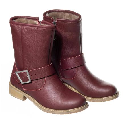 Женские полусапоги EMU Australia Duke W11898, бордовые