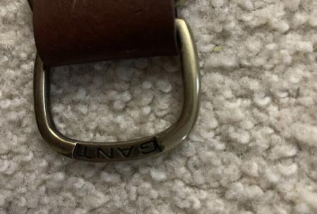 Мужской ремень Gant D-Ring Belt 94951, оранжевый