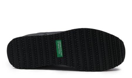 Женские кроссовки United Colors of Benetton Eva Jogging BTW123102, черные Женские кроссовки United Colors of Benetton Eva Jogging BTW123102, черные