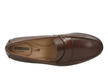 Мужские лоферы Clarks Claude Lane 26134807, коричневые