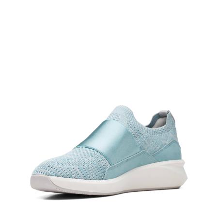 Женские кроссовки Clarks Un Rio Knit 26166309, голубые