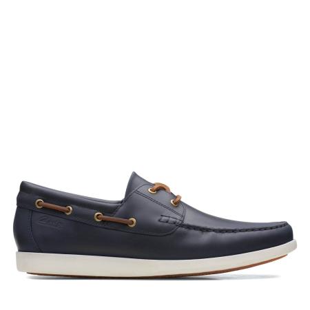 Мужские топсайдеры Clarks Ferius Coast 26159746, синие Мужские топсайдеры Clarks Ferius Coast 26159746, синие