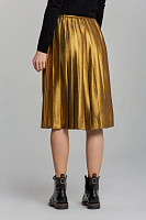 PLEATED GOLD FOIL SKIRT 4401084 - PLEATED GOLD FOIL SKIRT 4401084 PLEATED GOLD FOIL SKIRT 4401084 - PLEATED GOLD FOIL SKIRT 4401084